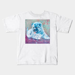 Akita Puppy Kids T-Shirt